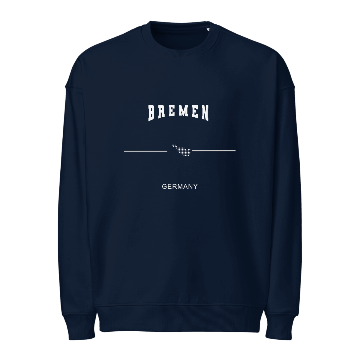 Oversized Unisex Bio-Pullover - HERITAGE STRIPE - Bremen