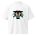 Oversized Unisex Bio-T-Shirt mit breitem Kragen - PANTHER - Jena