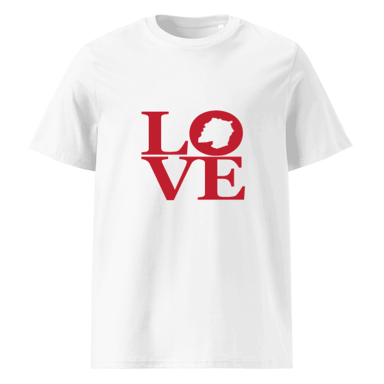 Unisex T-Shirt aus Bio-Baumwolle - LOVE - Oldenburg