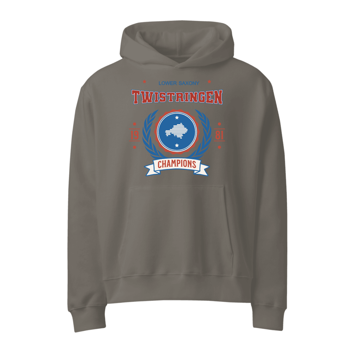 Schwerer Oversized Hoodie - VARSITY 1981 - Twistringen
